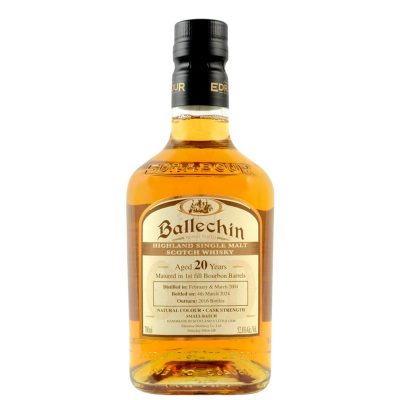 Ballechin 2004 20 Anos 1st Fill Bourbon Barrels 700ml