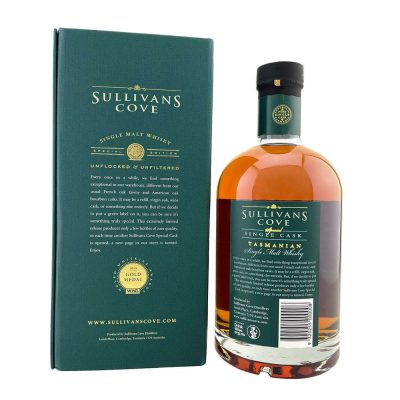 Sullivans Cove Special Cask American Oak Muscat 12 Anos Edição nº 10 700ml