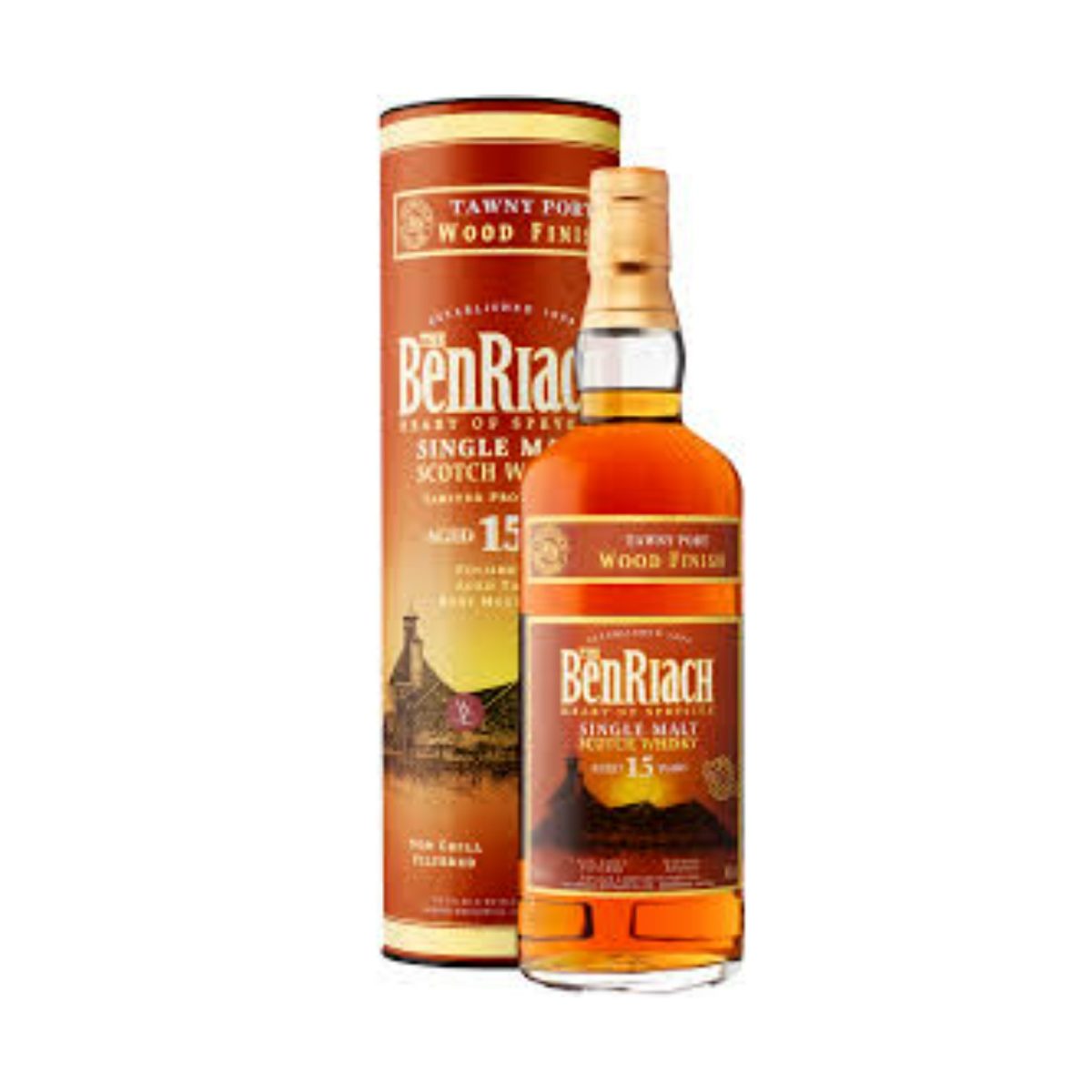 BenRiach 15 Anos Tawny Port Wood Finish 700ml