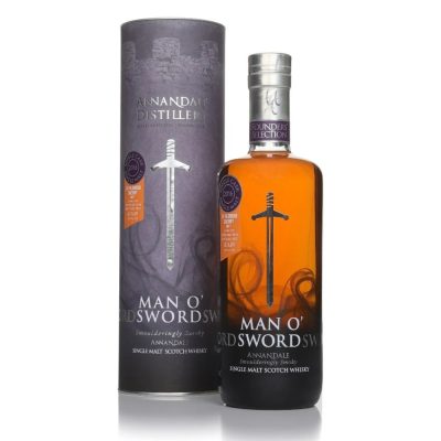 Annandale Man O' Sword Single Cask 2016 Ex-Oloroso Sherry Butt barril 519 700ml