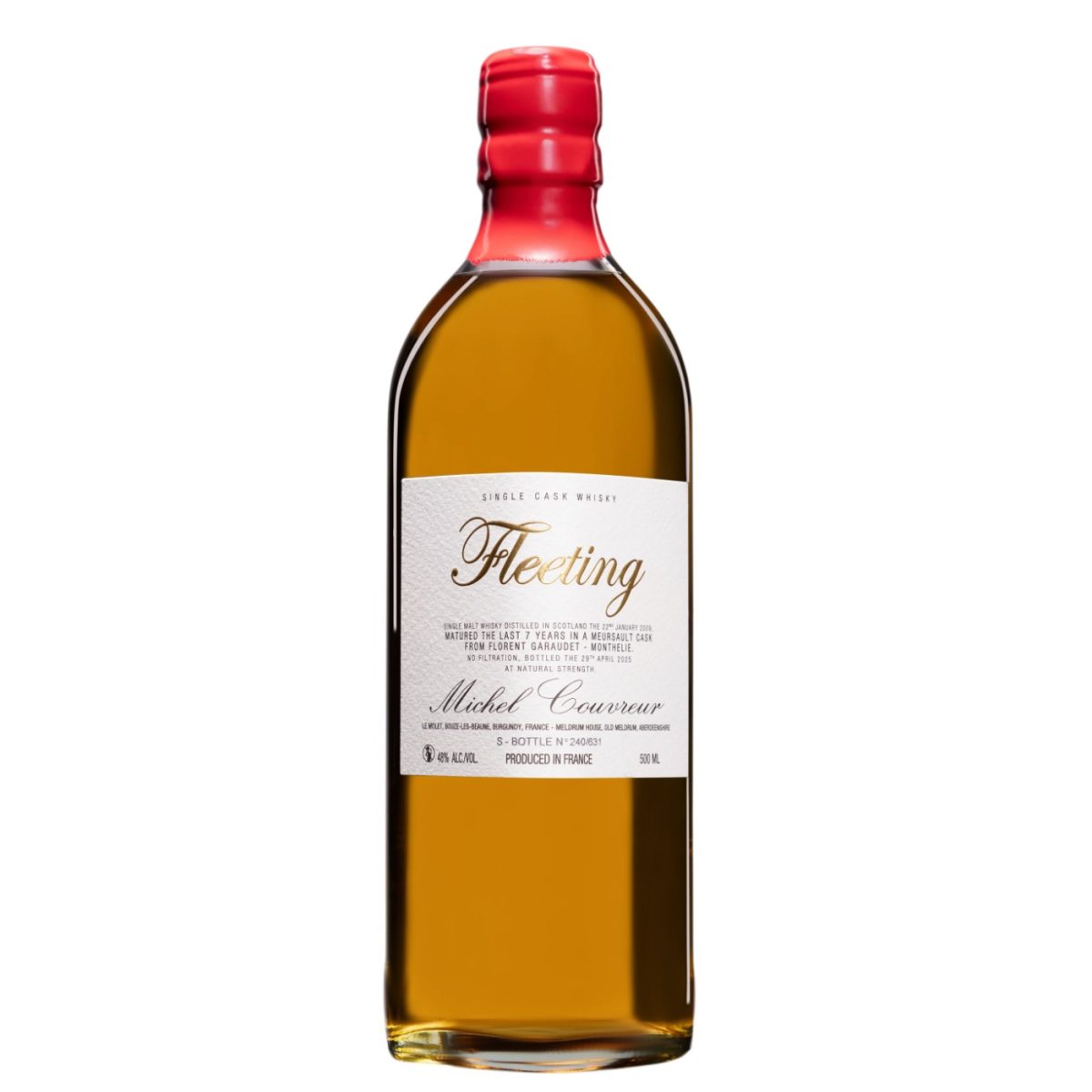 Michel Couvreur Fleeting S 2009 15 Anos Single Cask 500ml