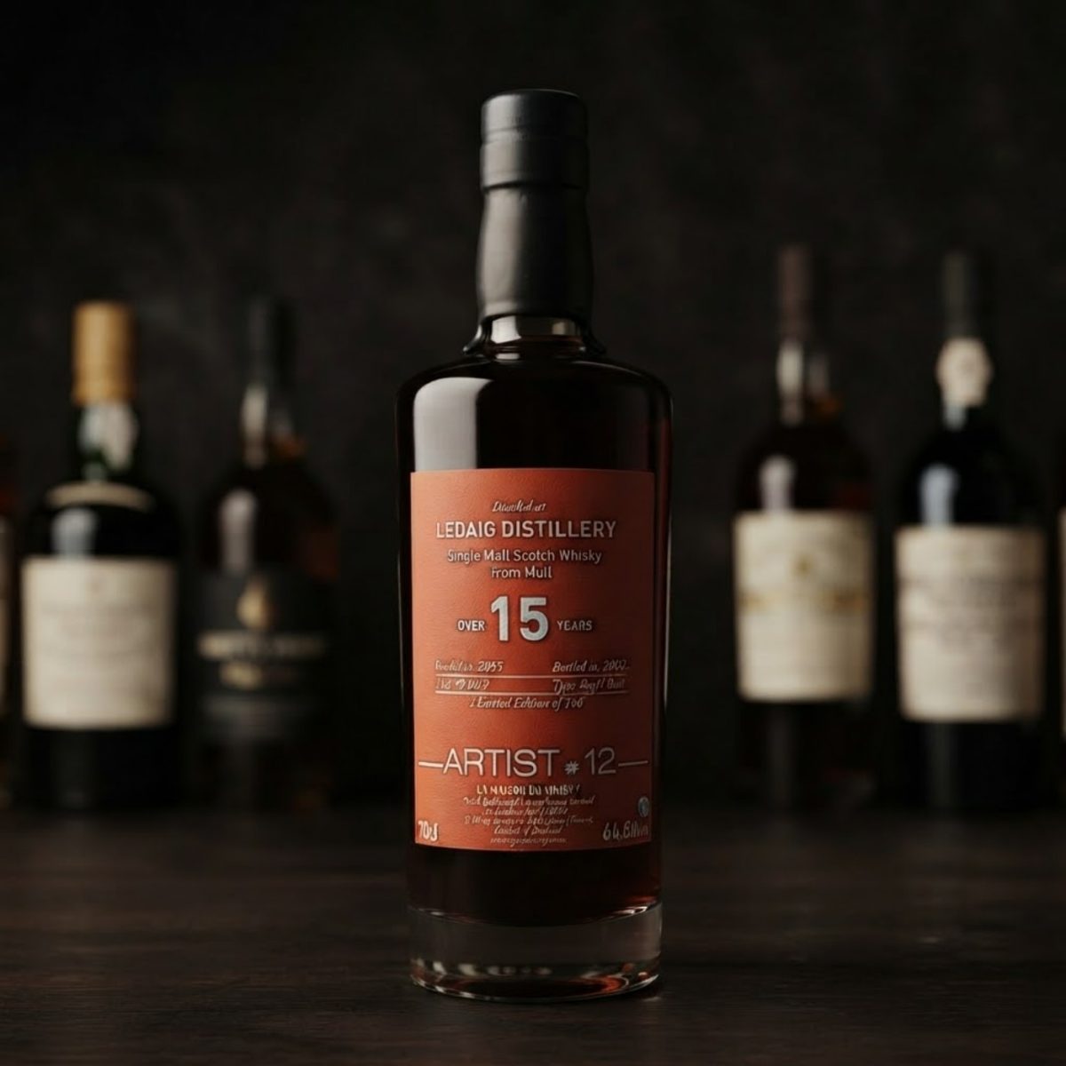 Ledaig 15 Anos Artist #12 Single Cask 700ml