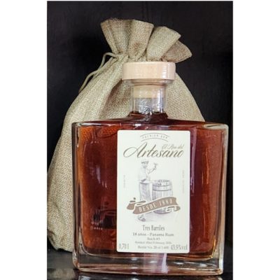 El Ron del Artesano Tres Barriles 18 Años 700ml