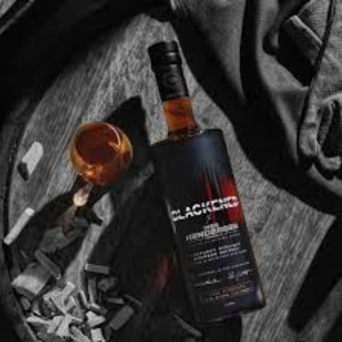 Blackened x Wes Henderson Kentucky Straight Bourbon Cask Strength 750ml