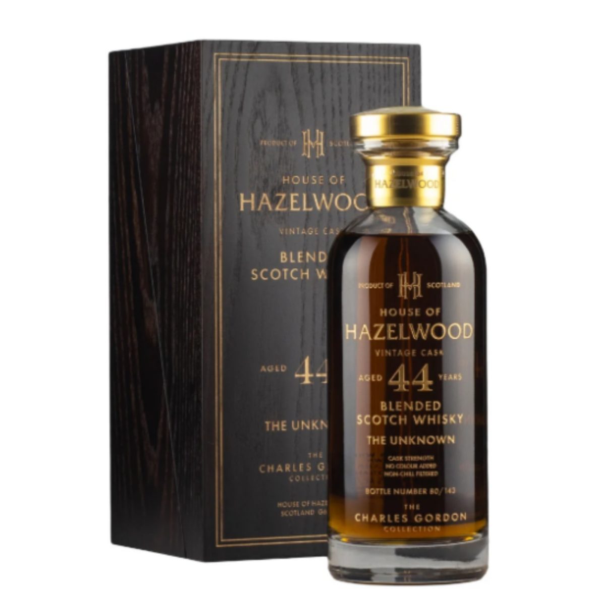House of Hazelwood 44 Anos The Unknown Blended Scotch 700ml