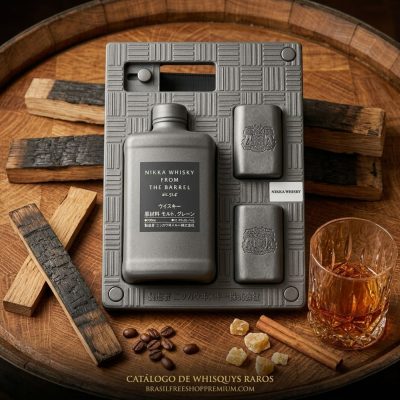 Nikka From The Barrel Silhouette com 2 Copos 500ml