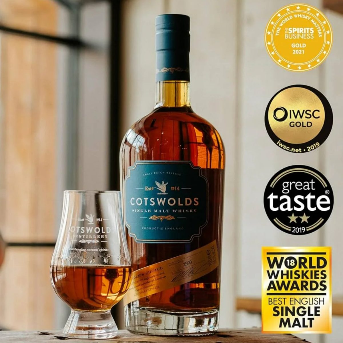 Cotswolds Founder's Choice Cask Strength Single Malt 700ml