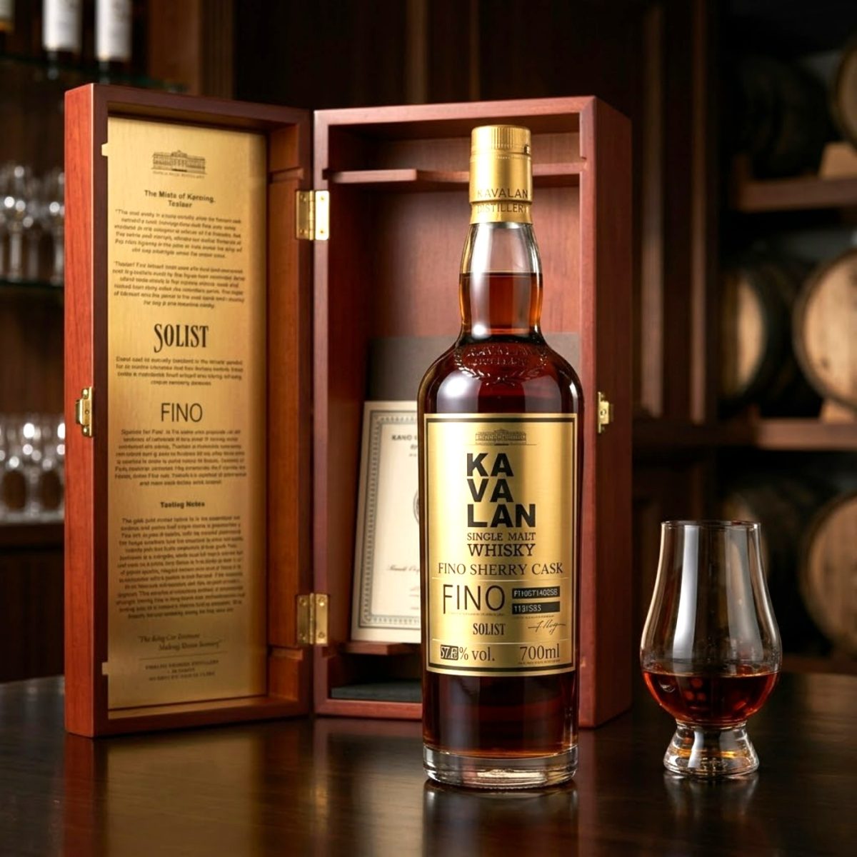 Kavalan Solist Fino Sherry Cask Single Malt 700ml