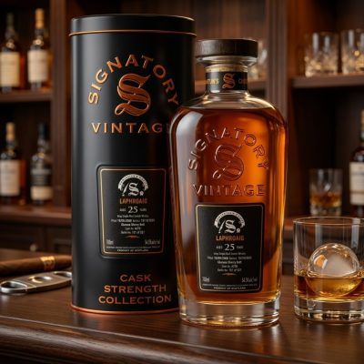 Signatory Vintage Laphroaig 2000 25 Anos Oloroso Sherry Butt 700ml